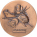 Frankrijk, Medaille, Alstom, Compagnie Electro-Mécanique, 1985, Bronzen, PR