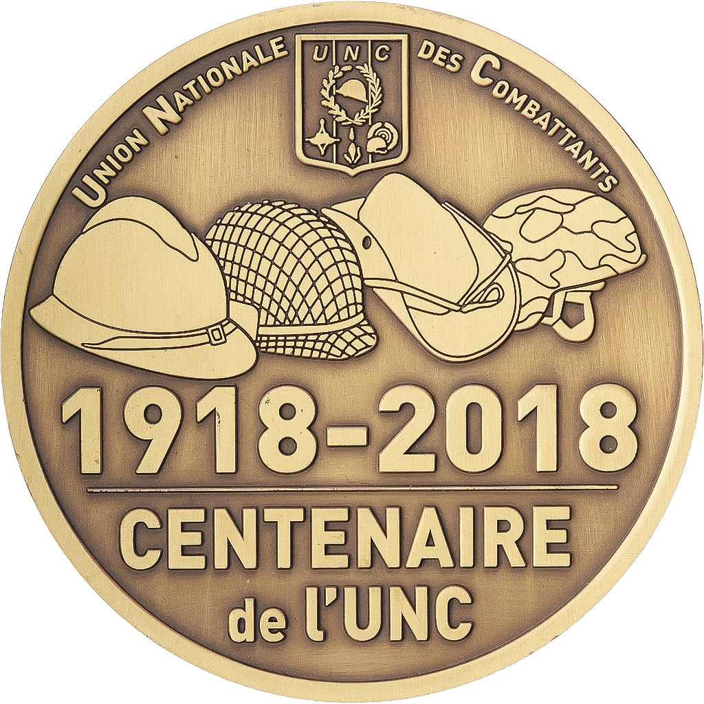 Francia, medaglia, Centenaire de l'Union Nationale des Combattants, 2018