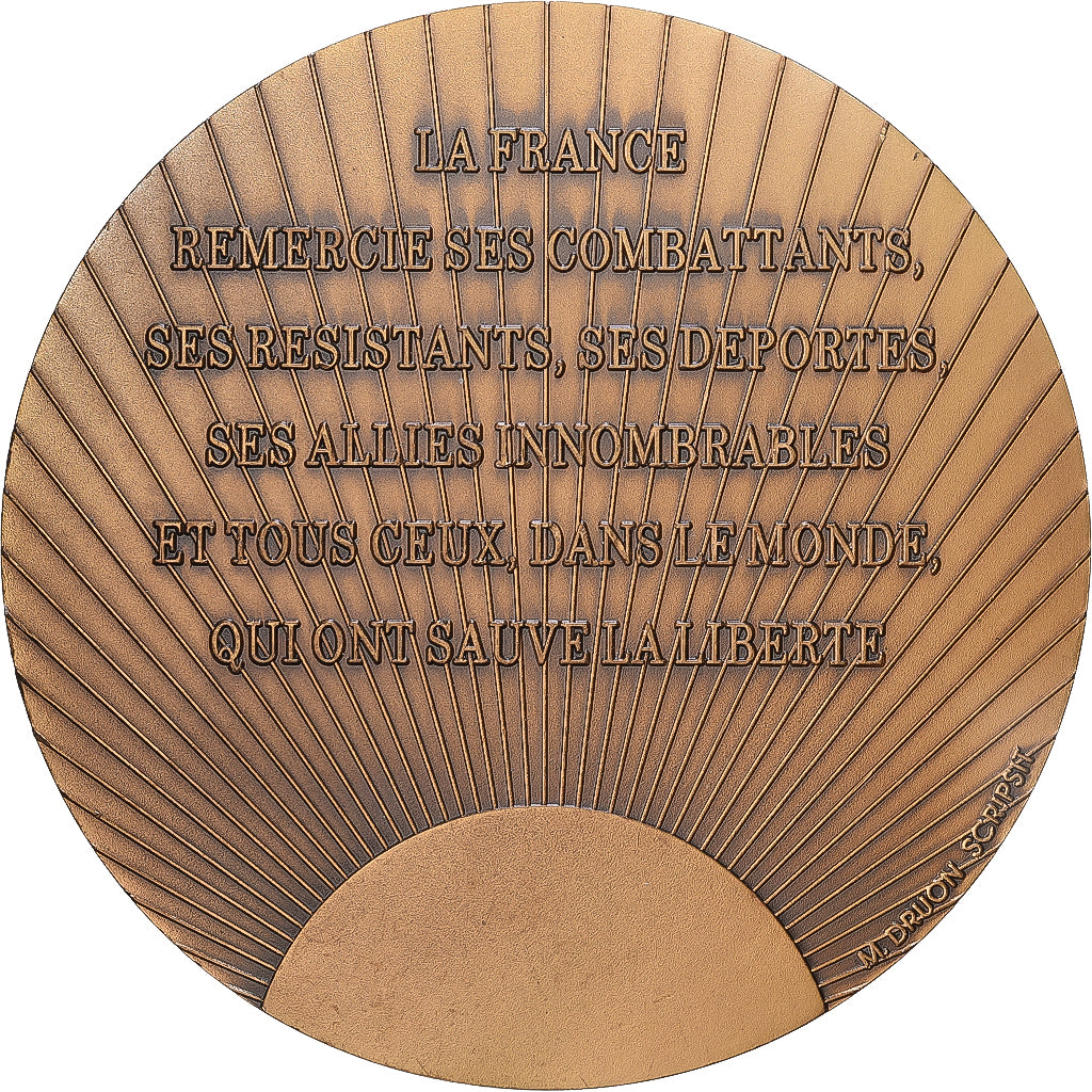 Frankreich, Medaille, Cinquantenaire des Débarquements et de la Libération