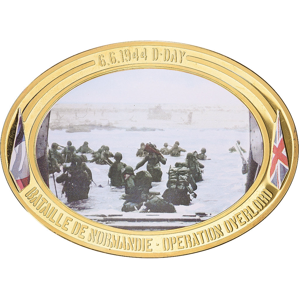 França, medalha, 70ème Anniversaire du Débarquement de Normandie, D-DAY