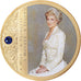 Royaume-Uni, Médaille, Portraits de la Princesse Diana, Copper Gilt, FDC