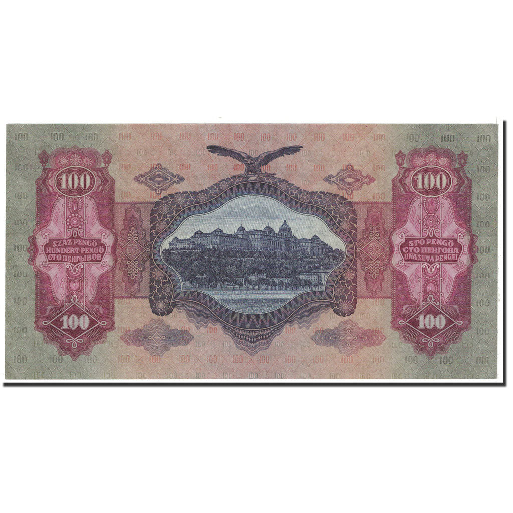 Banknote, Hungary, 100 Pengö, 1930, 1930-07-01, KM:98, AU(55-58)