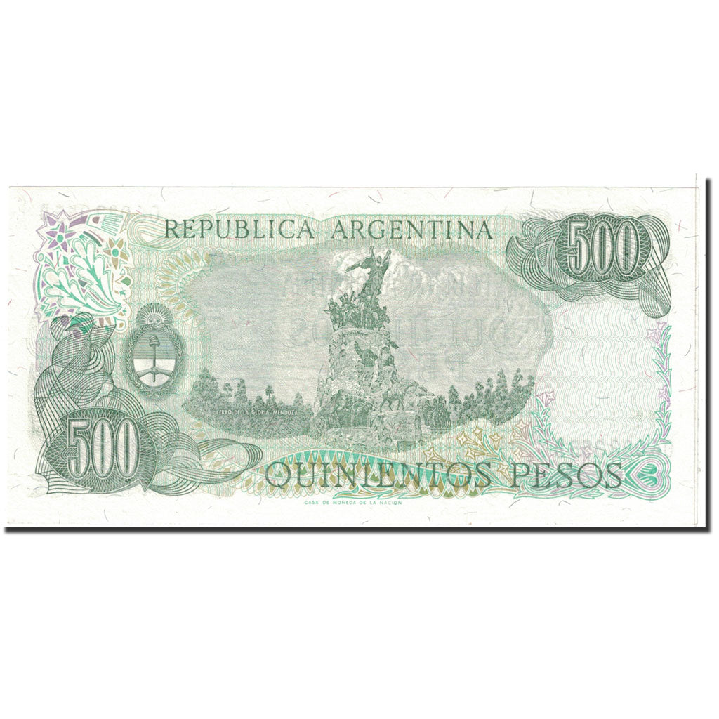 Banknote, Argentina, 500 Pesos, 1984, Undated, KM:303c, UNC(65-70)