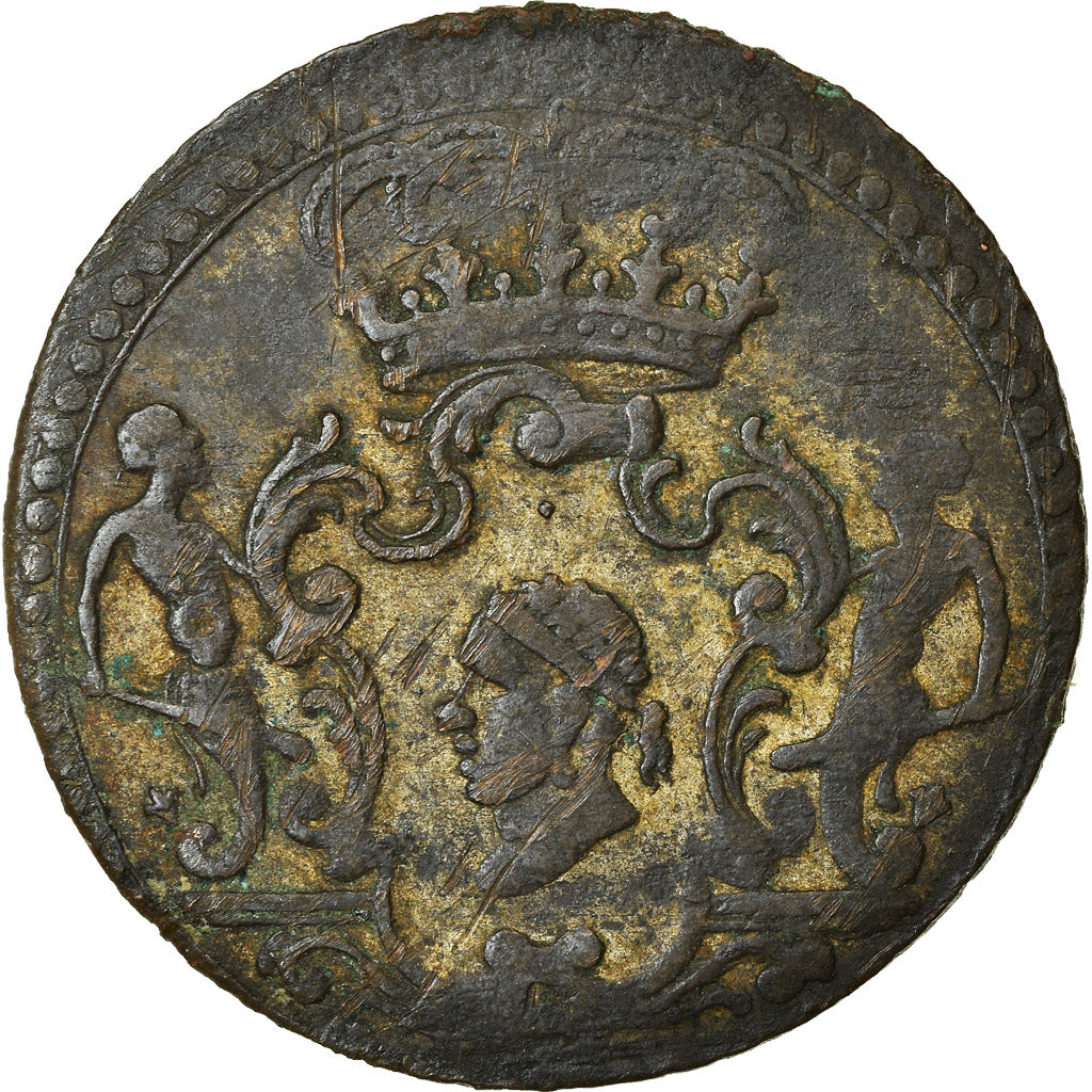 Munten, Italiaanse staten, CORSICA, General Pasquale Paoli, 4 Soldi, 1765