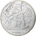 France, 10 Euro, UEFA Euro 2016, 2016, Monnaie de Paris, MS(63), Silver