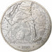 France, 10 Euro, UEFA Euro 2016, 2016, Monnaie de Paris, MS(63), Silver