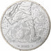 Francia, 10 Euro, UEFA Euro 2016, 2016, Monnaie de Paris, SC, Plata