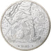 France, 10 Euro, UEFA Euro 2016, 2016, Monnaie de Paris, MS(63), Silver