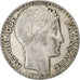 Francia, 10 Francs, Turin, 1932, Paris, Plata, BC+, KM:878