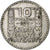 França, 10 Francs, Turin, 1933, Paris, Prata, VF(30-35), KM:878