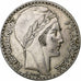 França, 20 Francs, Turin, 1938, Paris, Prata, EF(40-45), Gadoury:852, KM:879