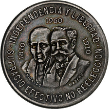 Mexico, 10 Pesos, 1960, Mexico City, Silver, EF(40-45), KM:476