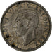 Wielka Brytania, George VI, 1/2 Crown, 1942, Srebro, EF(40-45), KM:856