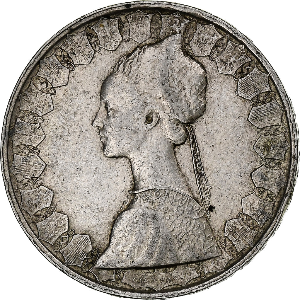 Italy, 500 Lire, 1958, Rome, Silver, VF(30-35), KM:98