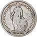 Suiza, Franc, 1903, Bern, Plata, BC+, KM:24