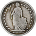 Switzerland, Franc, 1894, Paris, Silver, VF(20-25), KM:24