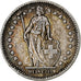 Suiza, Franc, 1913, Bern, Plata, MBC, KM:24