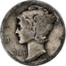Stati Uniti, Dime, Mercury Dime, 1940, U.S. Mint, Argento, MB, KM:140