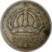 Sweden, Gustaf V, 25 Öre, 1949, Silver, VF(30-35), KM:816