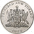 TRINIDAD & TOBAGO, 50 Cents, 1975, Franklin Mint, Copper-nickel, MS(65-70)