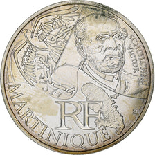 Frankreich, 10 Euro, Martinique, Victor Schoelcher, 2012, Paris, Silber, VZ
