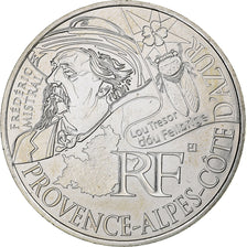 Francia, 10 Euro, Provence-Alpes-Côte d'Azur, Frédéric Mistral, 2012