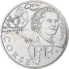 France, 10 Euro, Corse, Danielle Casanova, 2012, Paris, Silver, MS(63), KM:1863