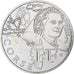 França, 10 Euro, Corse, Danielle Casanova, 2012, Paris, Prata, MS(63), KM:1863