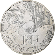 France, 10 Euro, Poitou-Charentes, Pierre Loti, 2012, Paris, Silver, MS(63)
