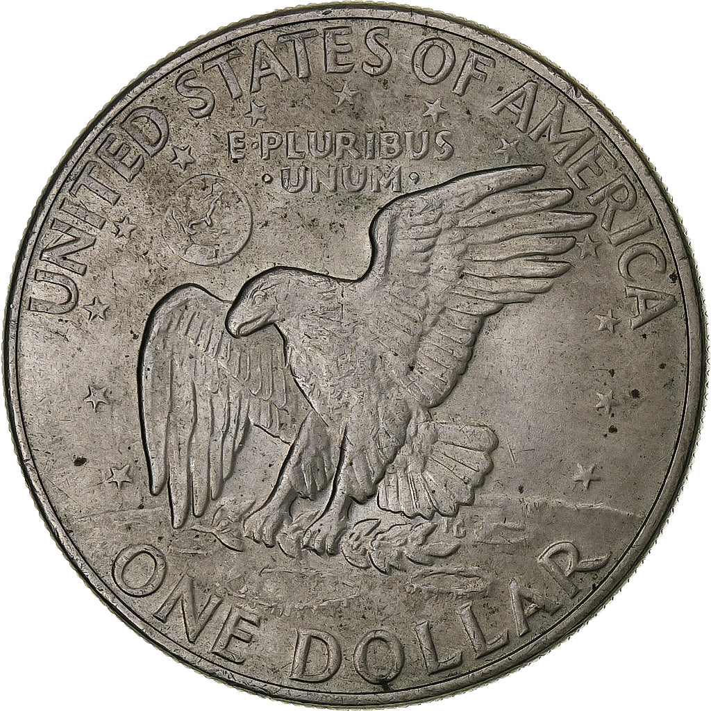 United States, Dollar, Eisenhower Dollar, 1972, U.S. Mint, Copper-Nickel Clad