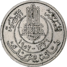 Tunisie, Muhammad al-Amin Bey, 100 Francs, 1957, Paris, Cupro-nickel, TTB