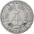 REPUBBLICA DEMOCRATICA TEDESCA, 50 Pfennig, 1958, Berlin, Alluminio, MB, KM:12.1