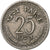 INDIA-REPUBLIC, 25 Paise, 1973, Copper-nickel, VF(20-25), KM:49.1