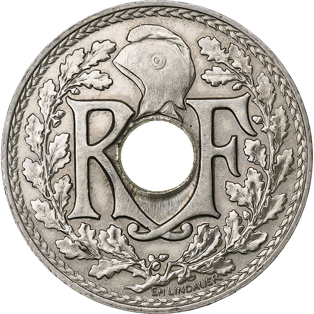 Francia, 25 Centimes, Lindauer, 1915, Nichel, SPL, Gadoury:379, KM:867