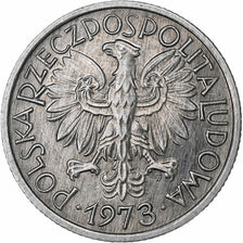 Pologne, 2 Zlote, 1973, Warsaw, Aluminium, SUP, KM:46