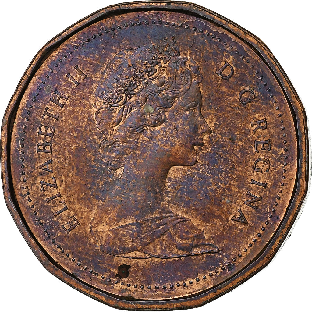 Canada, Elizabeth II, Cent, 1983, Royal Canadian Mint, Brązowy, VF(30-35)