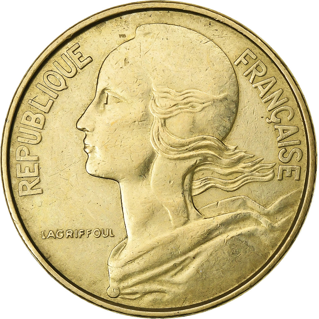 France, 50 Centimes, Marianne, 1963, Paris, Aluminum-Bronze, EF(40-45)