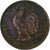 Camarões, Franc, 1943, Pretoria, Bronze, VF(20-25), Lecompte:16, KM:5
