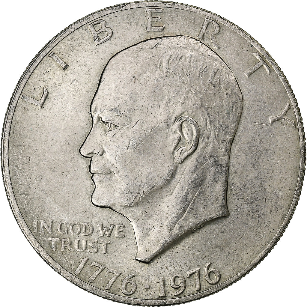 Stati Uniti, Eisenhower Dollar, Dollar, 1976, U.S. Mint, Philadelphia, BB+, R...