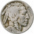 États-Unis, 5 Cents, Buffalo Nickel, 1924, Philadelphie, Cupro-nickel, TB
