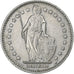 Schweiz, Franc, 1968, Bern, Kupfer-Nickel, SS, KM:24a.1