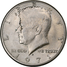 United States, Half Dollar, Kennedy Half Dollar, 1971, U.S. Mint, Copper-Nickel