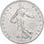 France, Semeuse, 50 Centimes, 1916, Paris, EF(40-45), Silver, KM:854