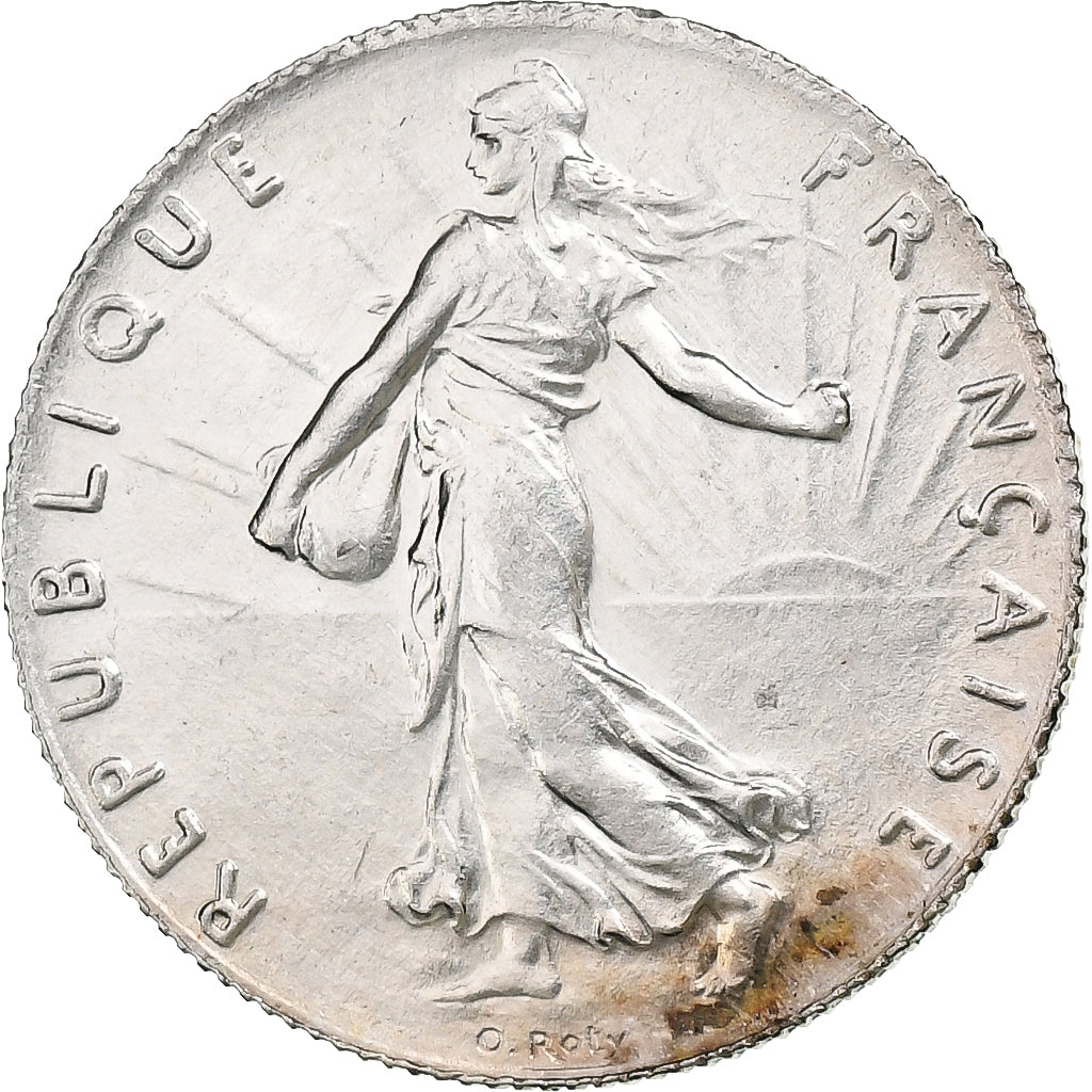 France, 50 Centimes, Semeuse, 1913, Paris, Argent, SUP, Gadoury:420, KM:854