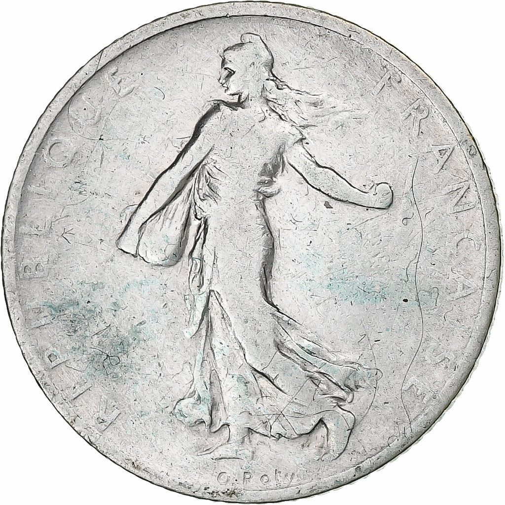 Francia, Franc, Semeuse, 1899, Paris, Argento, B+, Gadoury:467, KM:844.1
