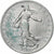 França, 2 Francs, Semeuse, 1908, Paris, Prata, VF(30-35), Gadoury:532, KM:845.1