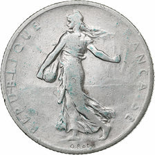France, 2 Francs, Semeuse, 1899, Paris, Silver, F(12-15), Gadoury:532, KM:845.1