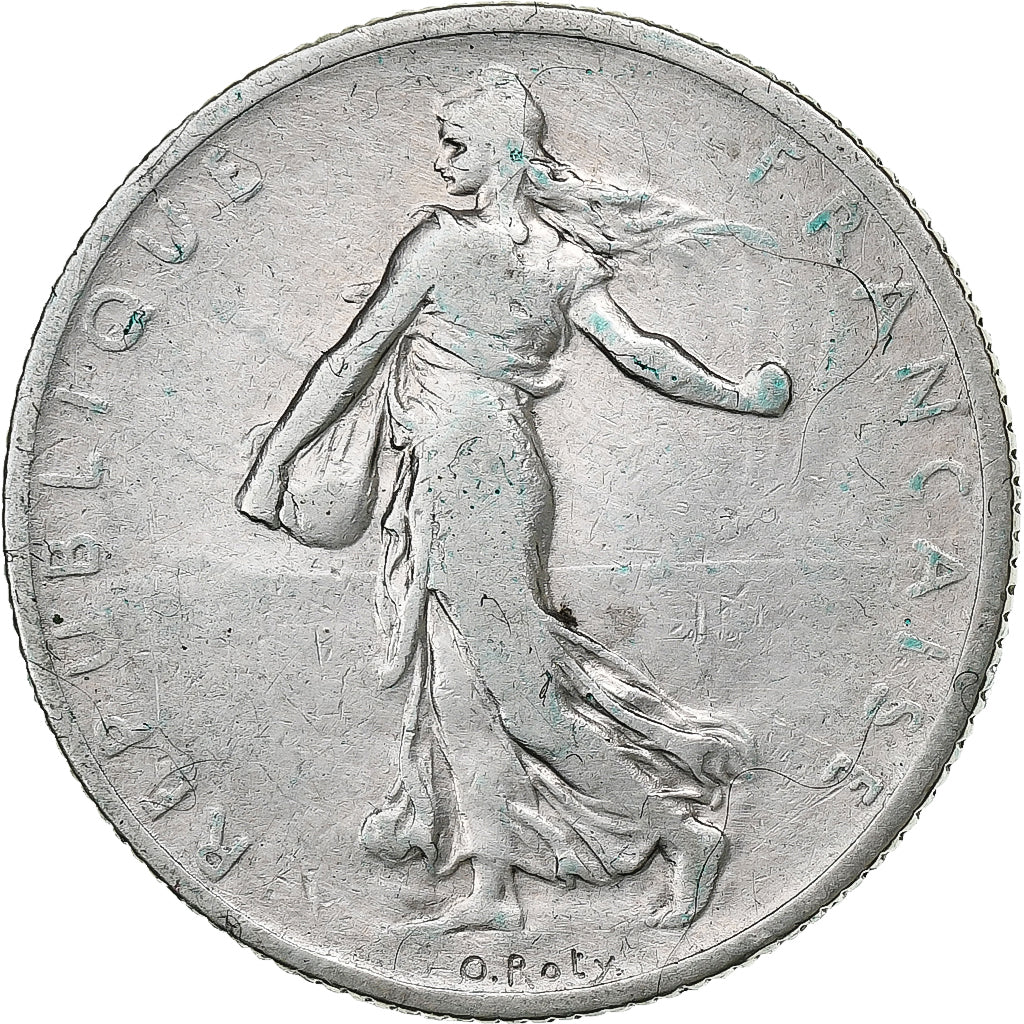 Frankreich, 2 Francs, Semeuse, 1901, Paris, Silber, S+, Gadoury:532, KM:845.1