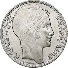 França, 10 Francs, Turin, 1932, Paris, Prata, EF(40-45), Gadoury:801, KM:878