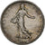 França, 5 Francs, Semeuse, 1960, Prata, EF(40-45), Gadoury:770, KM:926